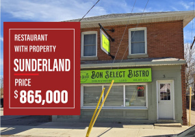 3 ALBERT ST S, SUNDERLAND-BROCK, ,Restaurant,For Sale,ALBERT ST S,1179