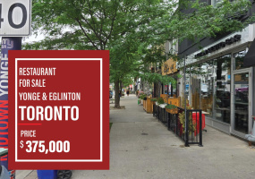 1991 YONGE ST, TORONTO, 0 , 0 ,0,Restaurant,For Sale,YONGE ST,0,1188