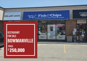 219 KING ST W, BOWMANVILLE, 0 , 0 ,0,Restaurant,For Sale,KING ST W,0,1189