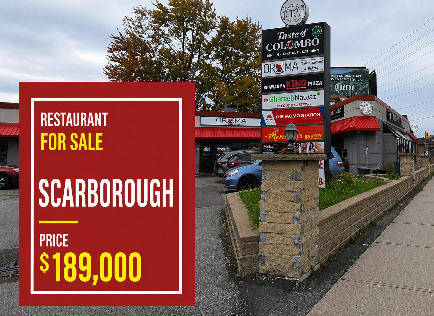 1071 DANFORTH ROAD, Scarborough, 0 , 0 ,0,Restaurant,For Sale,DANFORTH ROAD,0,1196